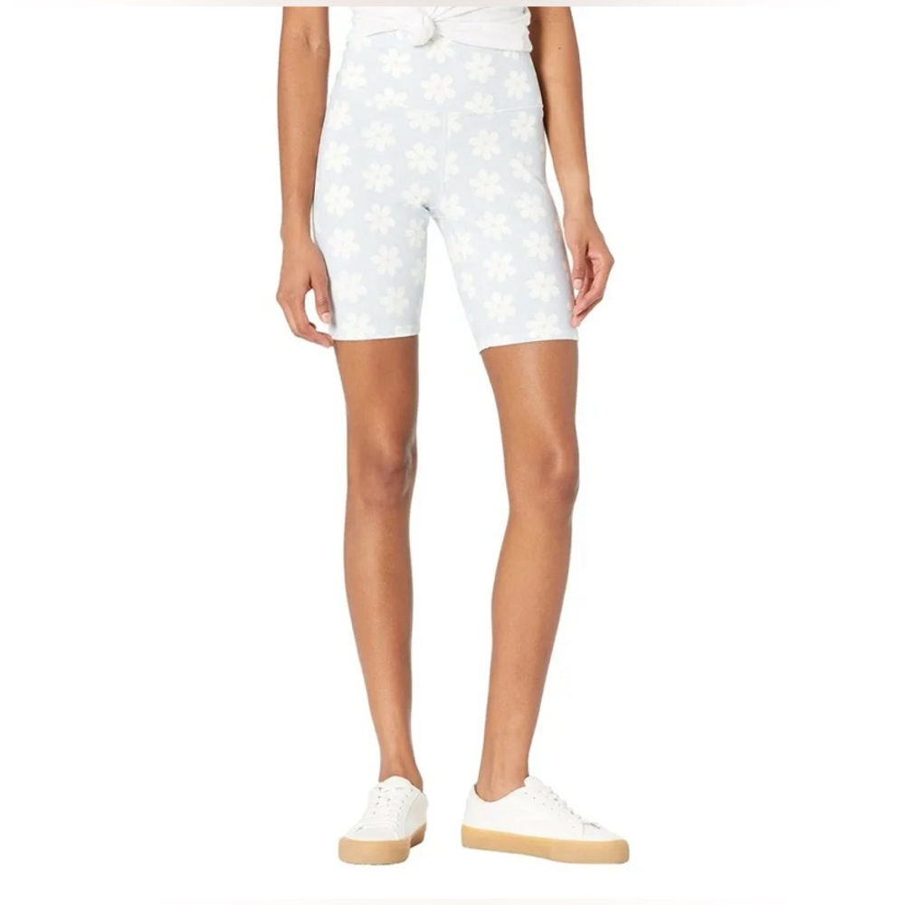 Levi’s flower biker shorts